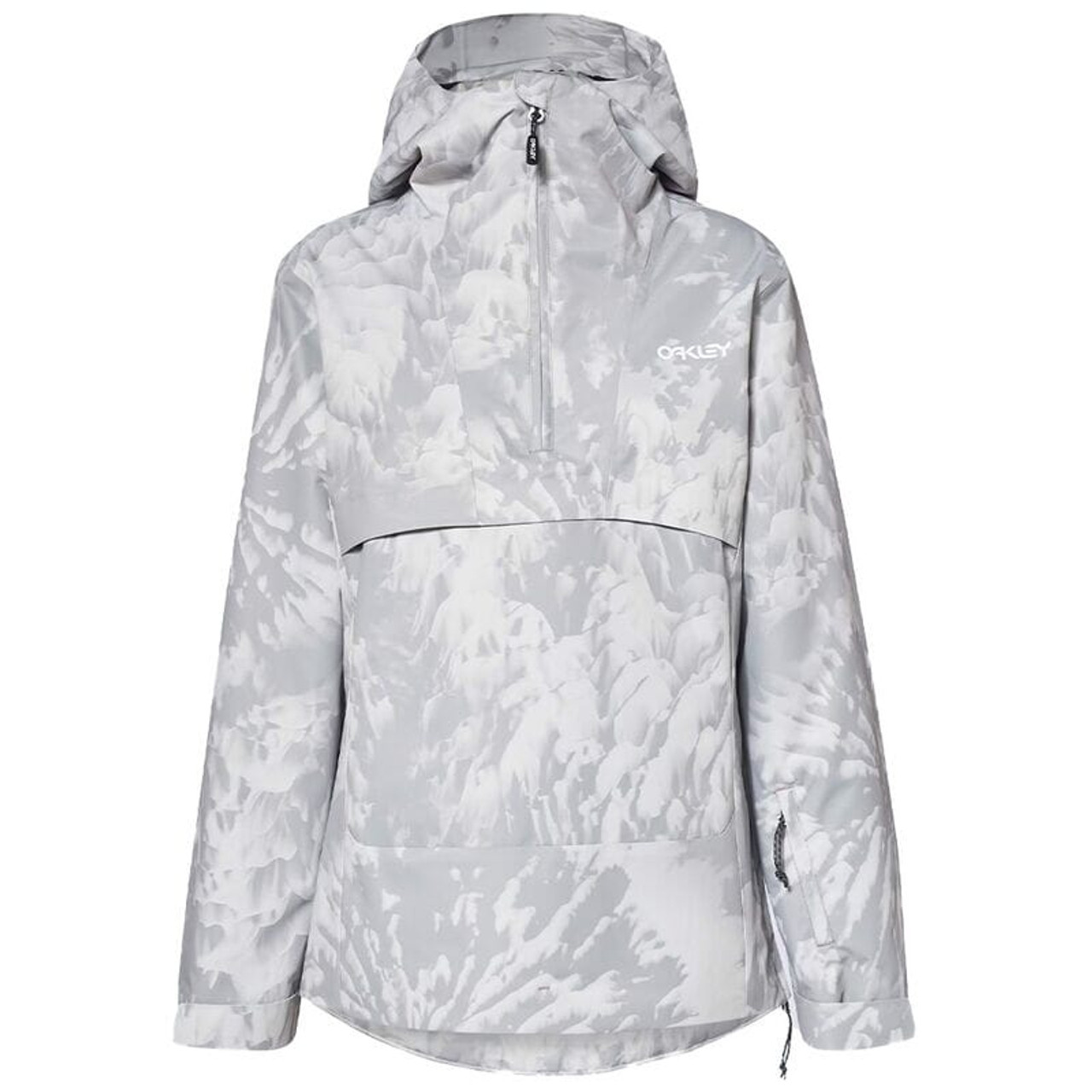 Oakley Holly Gray Mountain Tie-Dye Anorak Jacket Medium FOA500124-9M1-M