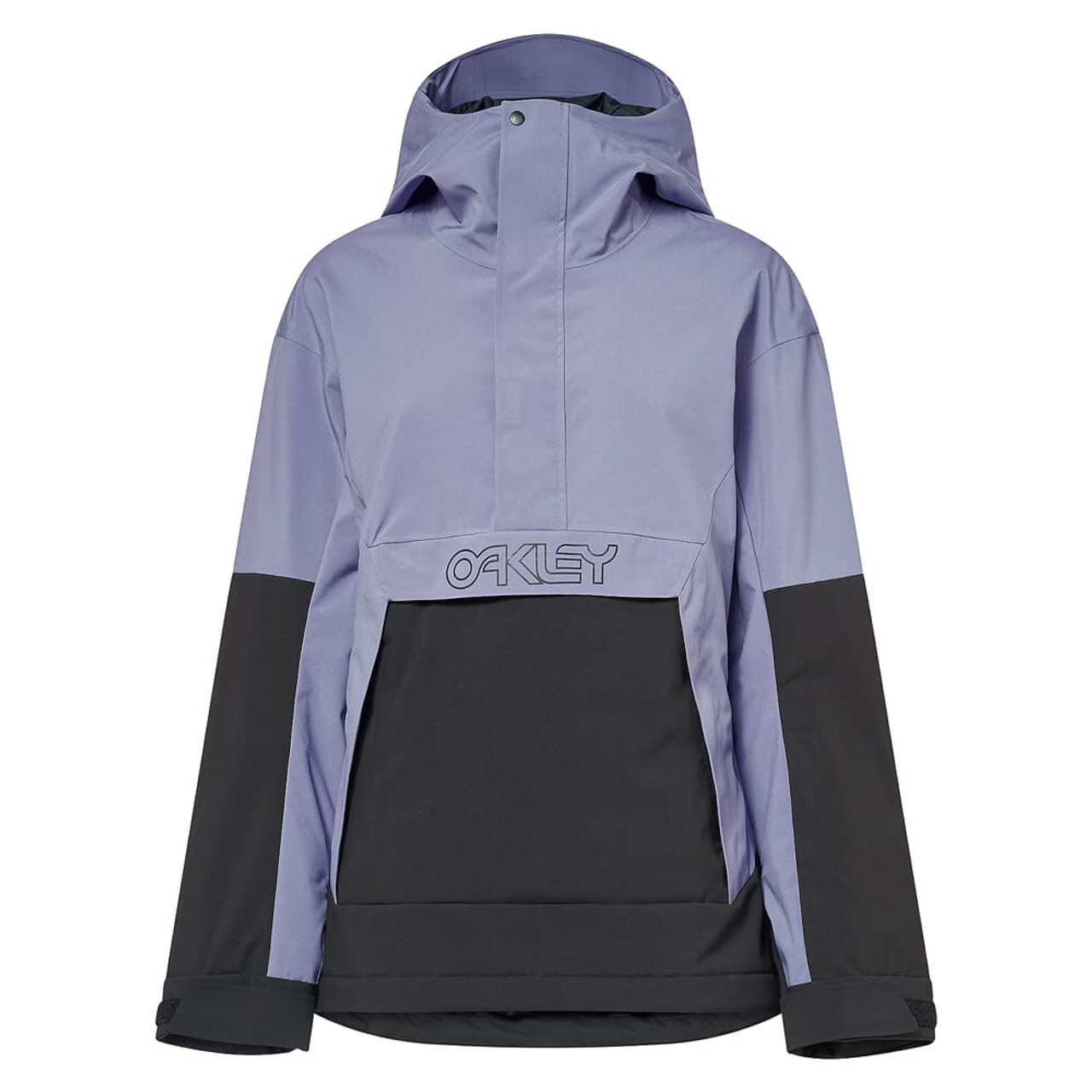 Oakley Women's TNP TBT Blackout/New Lilac Insulated Anorak Jacket XXL FOA500471-9WM-XXL