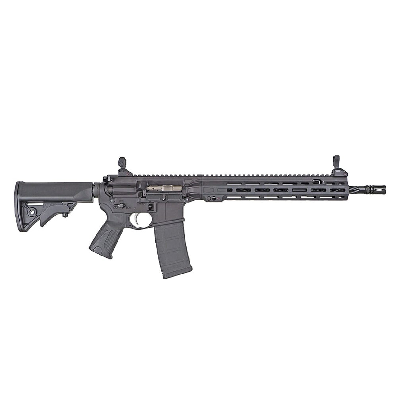 LWRC ICMKII 5.56mm 16" 1/7" 1/2x28 Black CA Compliant Individual Carbine ICMKIIR5B16CAC
