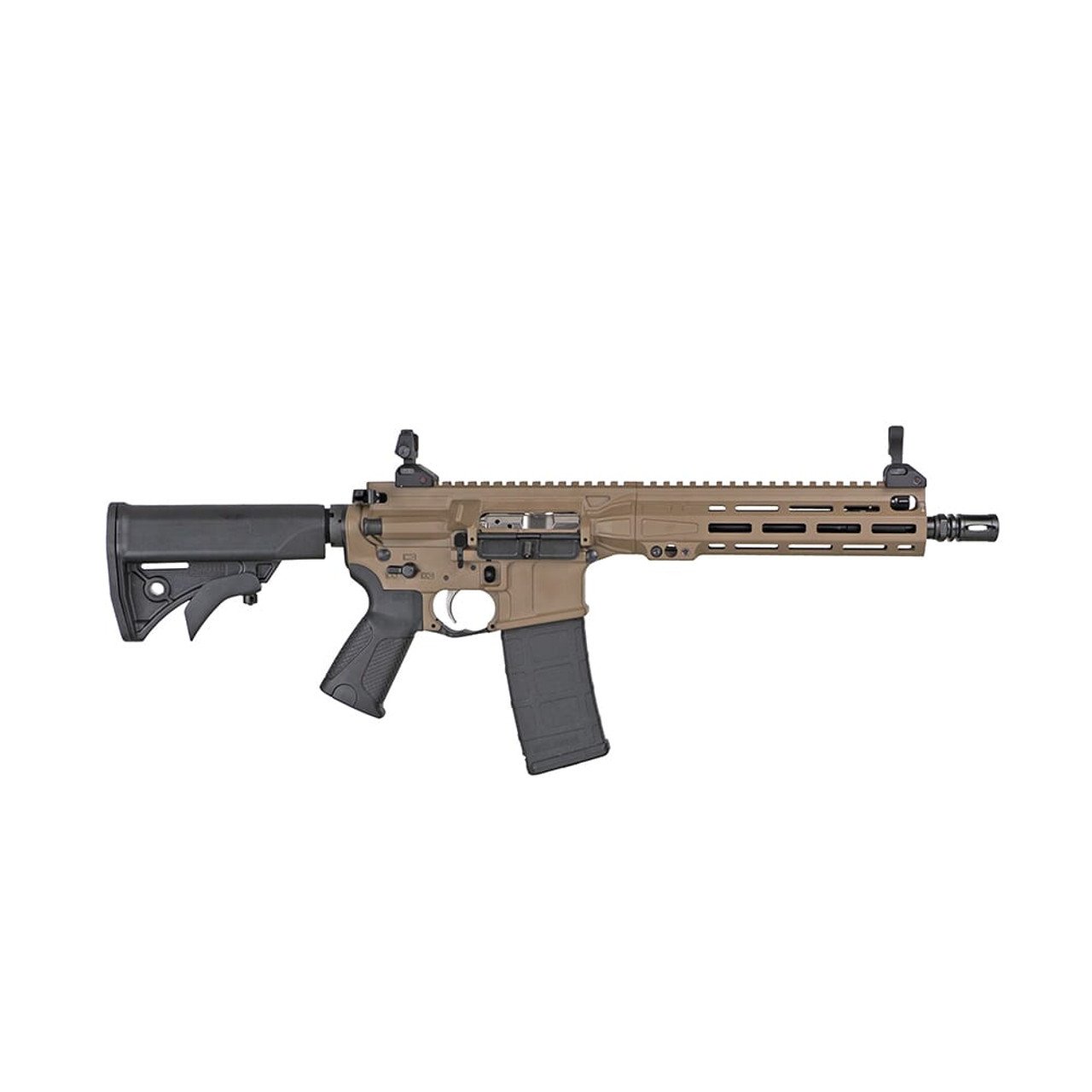 LWRC ICMKII 5.56mm 10" 1/7" 1/2x28 Flat Dark Earth Short Barrel Rifle ICMKIIR5CK10S