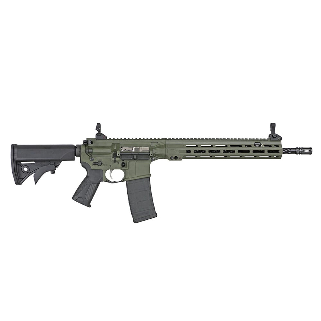 LWRC ICMKII 5.56mm 10" 1/7" 1/2x28 OD Green Short Barrel Rifle ICMKIIR5ODG10S