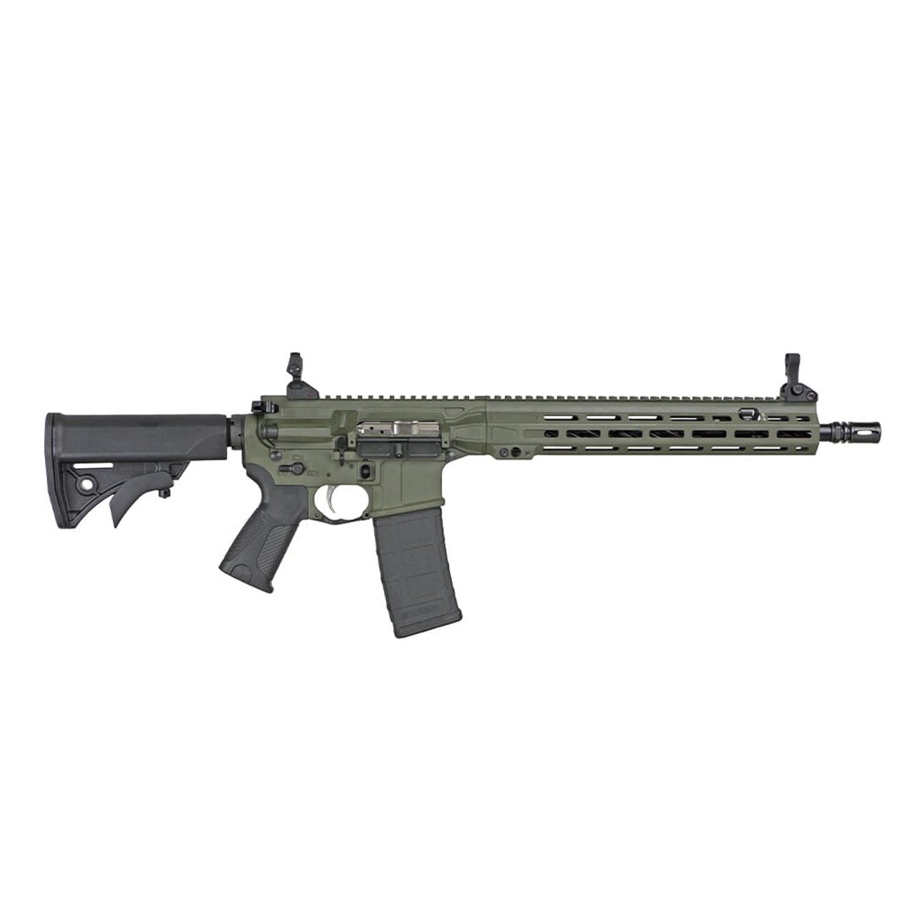 LWRC ICMKII 5.56mm 14" 1/7" 1/2x28 OD Green Short Barrel Rifle ICMKIIR5ODG12S