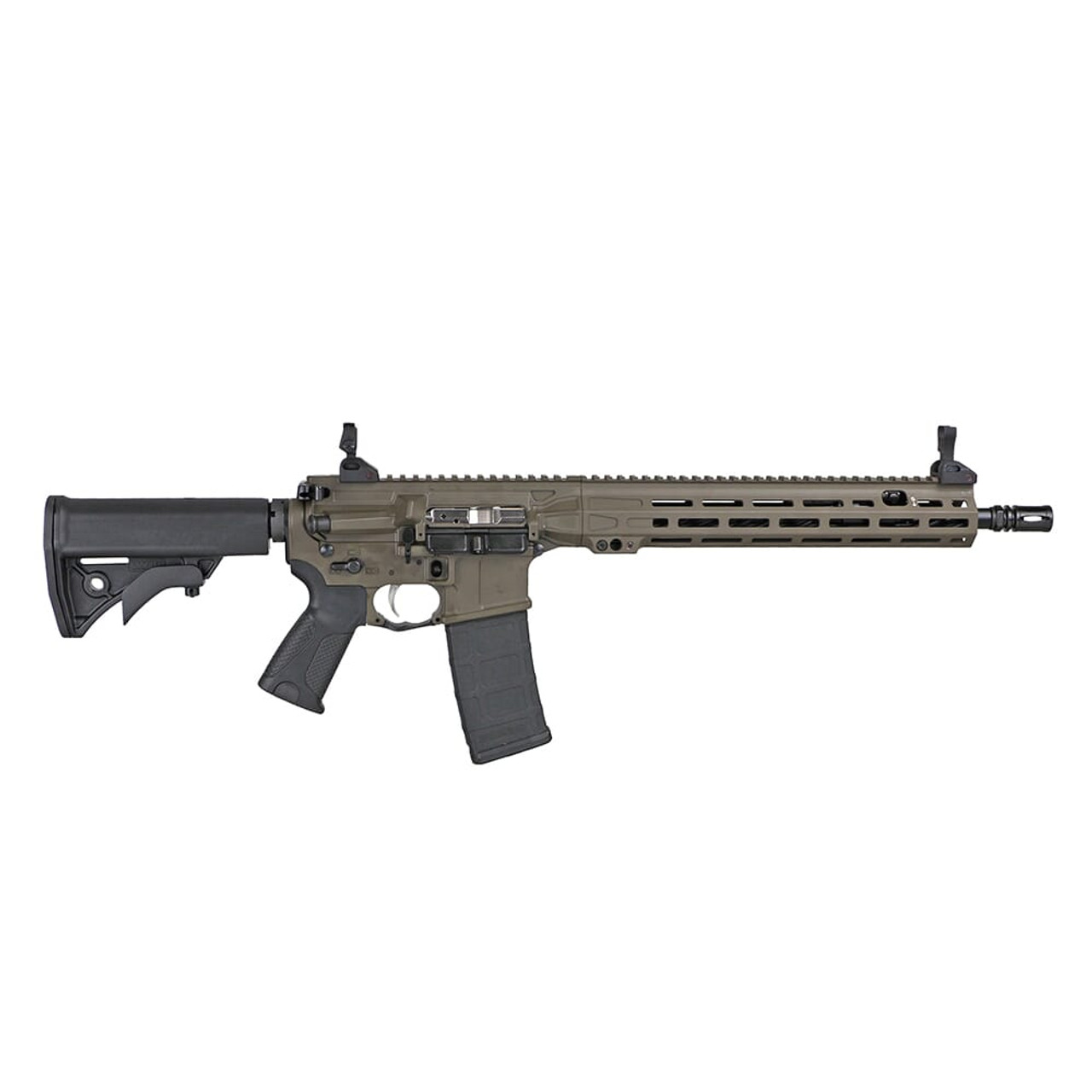 LWRC ICMKII 5.56mm 14" 1/7" 1/2x28 Patriot Brown Individual Carbine ICMKIIR5PBC14P