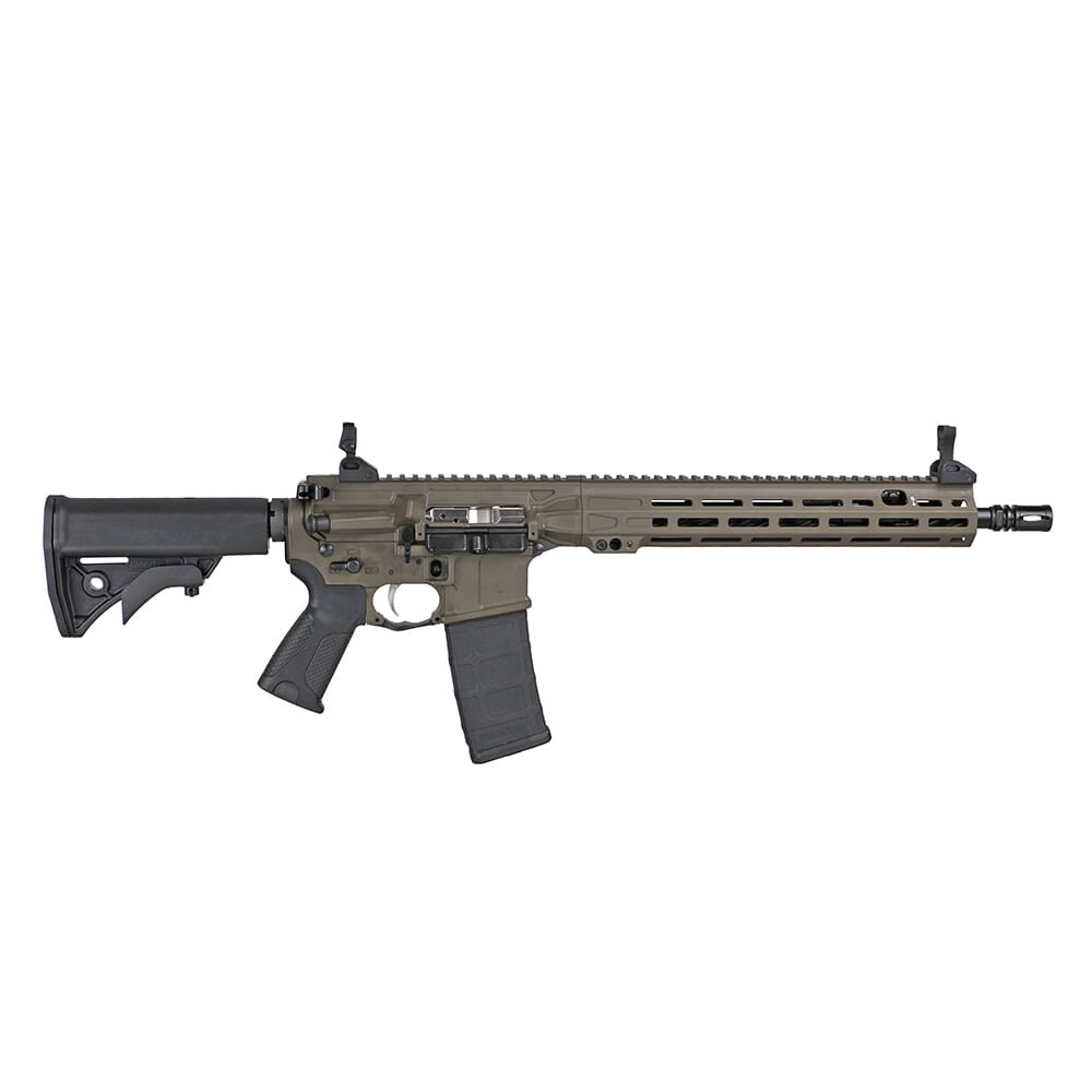 LWRC ICMKII 5.56mm 14" 1/7" 1/2x28 Patriot Brown CA Compliant Individual Carbine ICMKIIR5PBC14PCAC