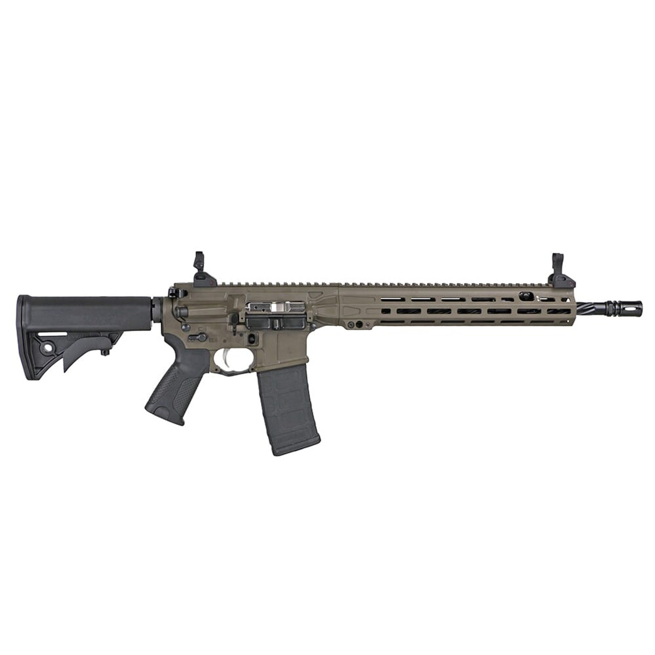 LWRC ICMKII 5.56mm 16" 1/7" 1/2x28 Patriot Brown Individual Carbine ICMKIIR5PBC16