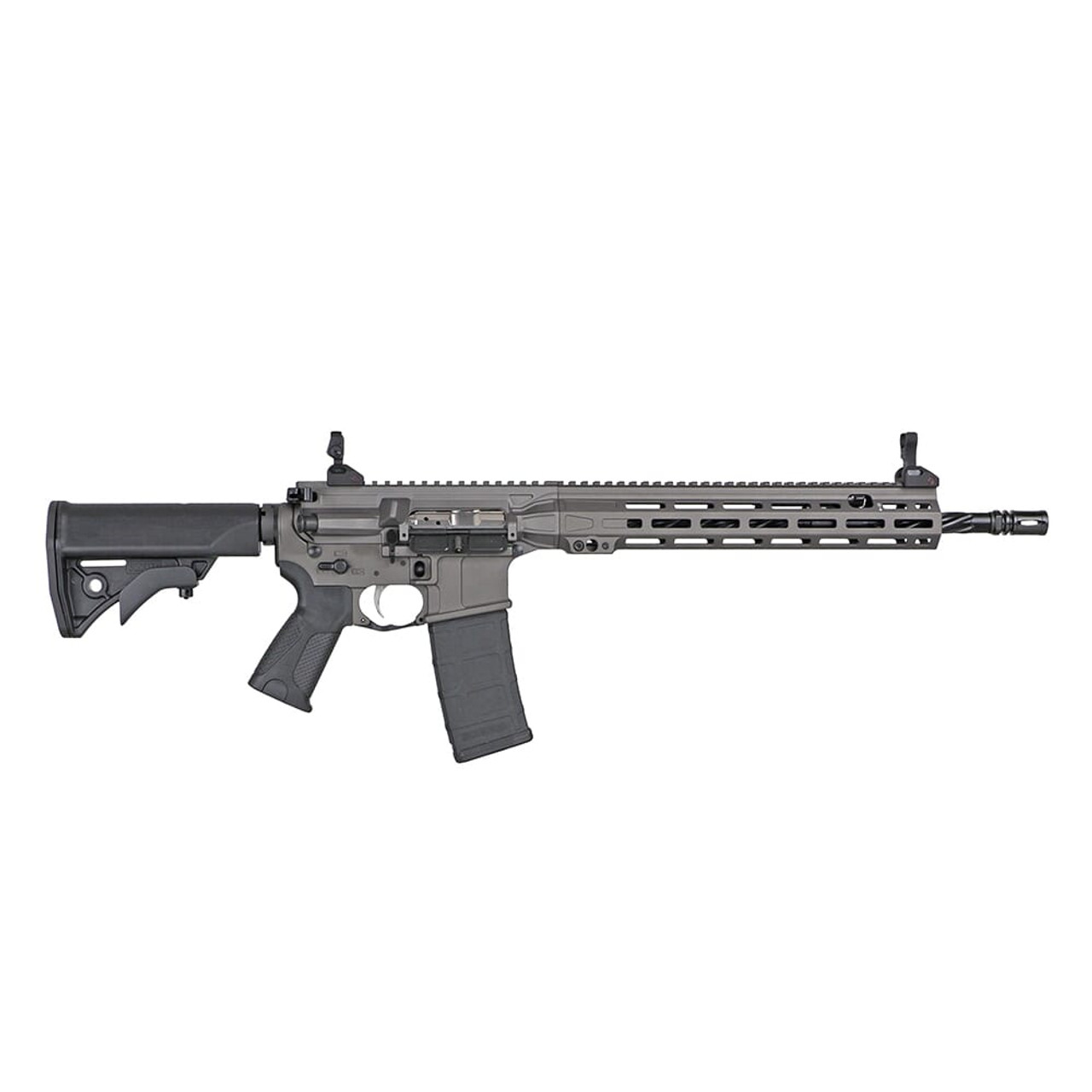 LWRC ICMKII 5.56mm 16" 1/7" 1/2x28 Tungsten Grey Individual Carbine ICMKIIR5PTG14P