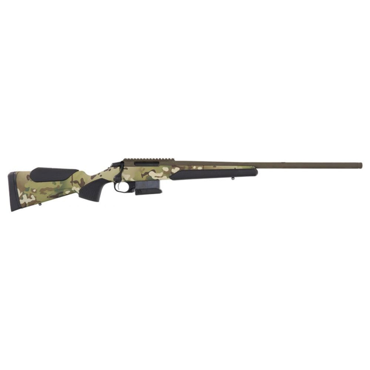 Tikka T3x CTR 6.5 Creedmoor 20" 1:8" 5/8"x24 Bbl Multicam / Patriot Brown Cerakote Rifle JRTXCMC382SB