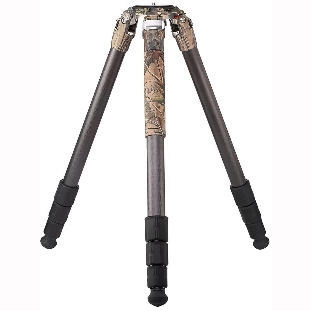 Leofoto LN-404C Systematic Massive Bowl Compatible Carbon Fiber Camo Tripod w/100mm Bowl & Bag LN-404C-CAMO