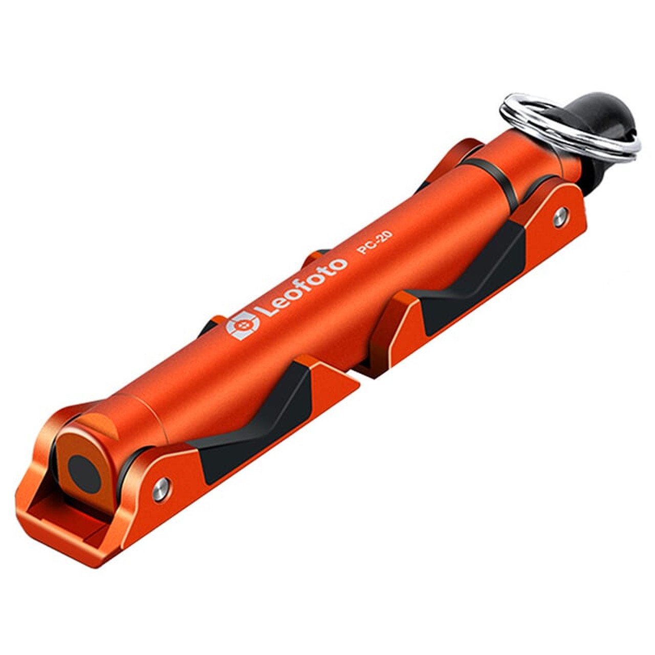 Leofoto PC-20 Orange Mobile Phone Stand w/1/4" Mounting Sockets PC-20-ORG