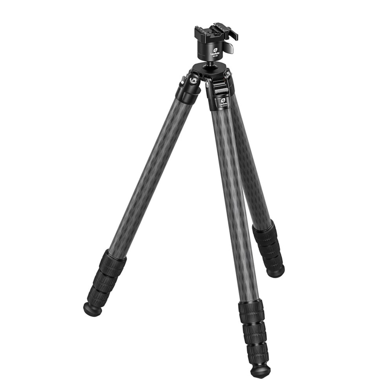 Leofoto SA-X SA-404CLX Tripod w/Rosette, 3/8" Mounting Stud & MA-40X Lever-Release Rapid Lock Ball Head SA-404CLX-MA-40X-ARCA