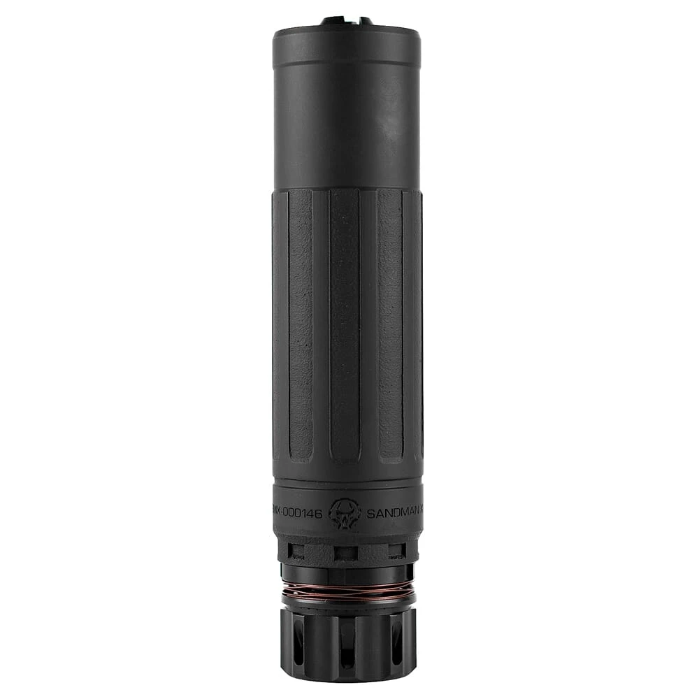Dead Air Sandman X 7.62 GMS Low Back Pressure Silencer w/ DA438 KeyMo Adapter & DA116 5/8-24 KeyMicro 3 Prong FH (NFA) SMXKMBLK