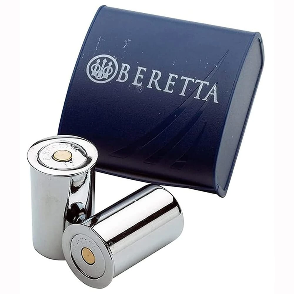 Beretta 28ga Deluxe Nickel Plated Brass 2pc Shotgun Snap Caps SN2800660009