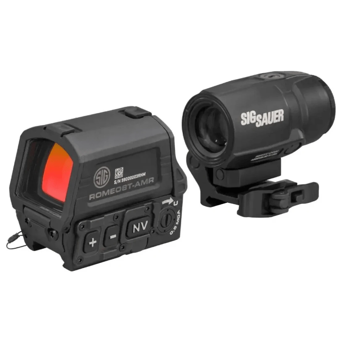 Sig Sauer ROMEO8T-AMR Red Dot Sight & JULIET3T Magnifier Combo SORJ8T101
