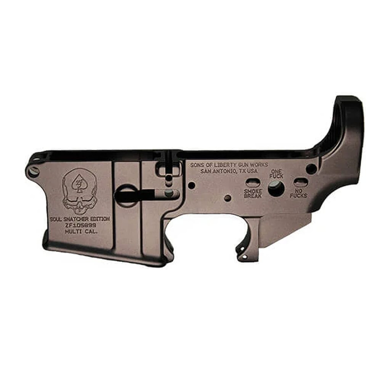 SOLGW Soul Snatcher Stripped 5.56 Forged Lower Receiver SOULSNATCHER
