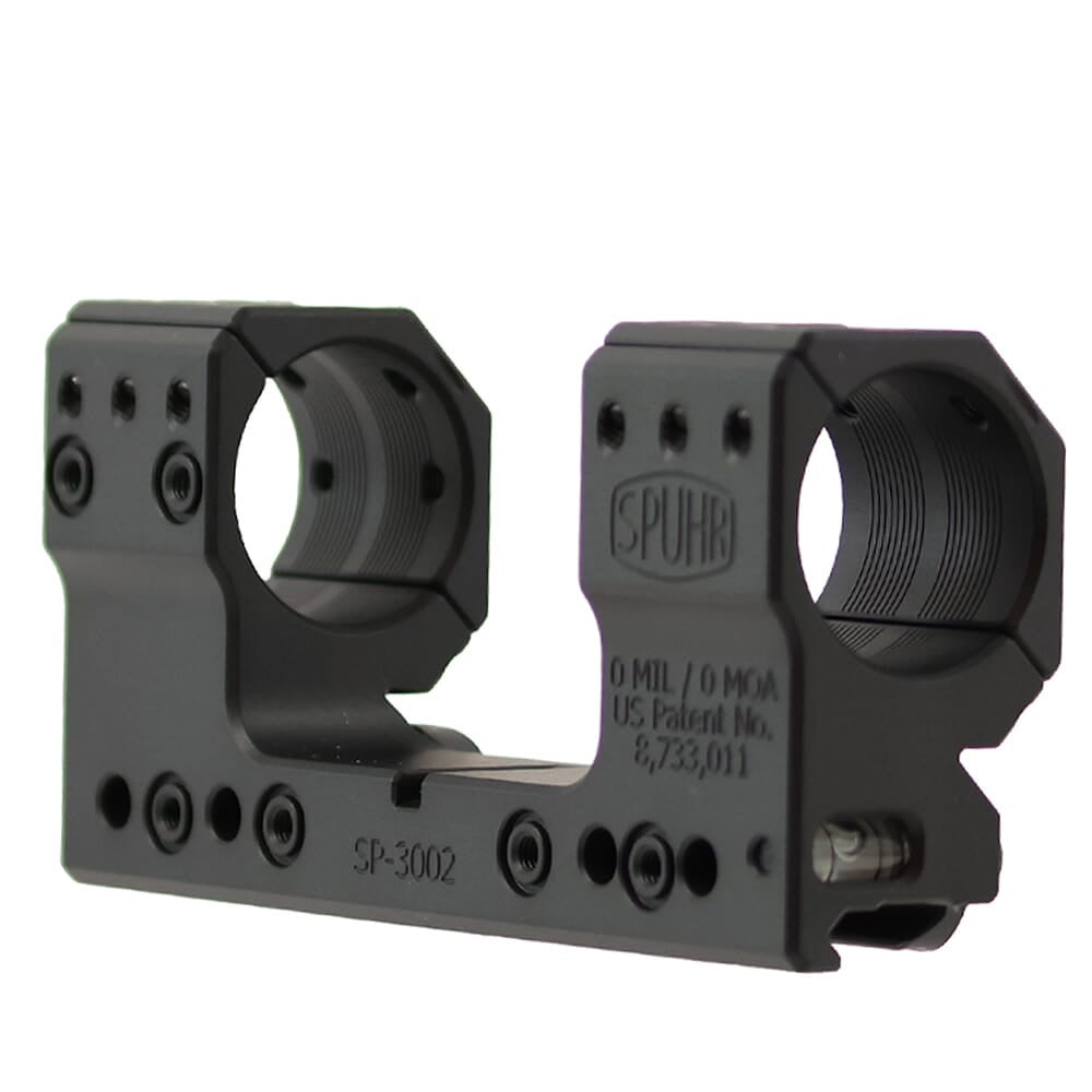 Spuhr Unimount 30mm 0MIL/0MOA 1.5" Picatinny Scope Mount SP-3002M