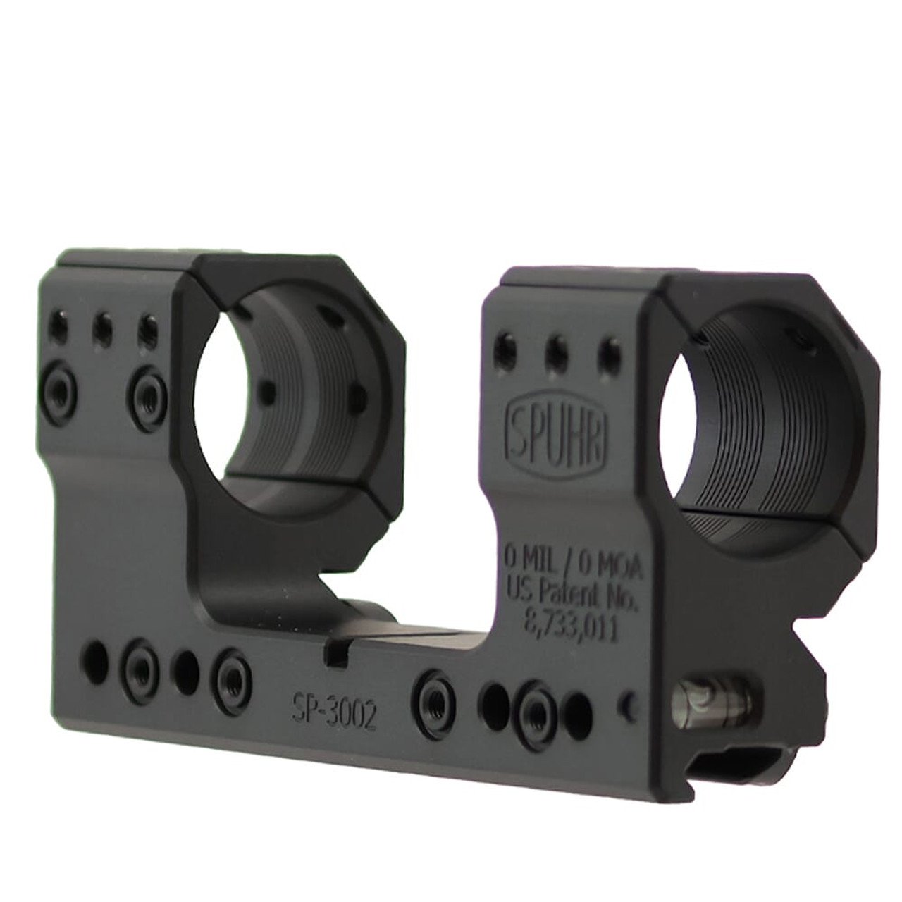 Spuhr Unimount 30mm 0MIL/0MOA 1.5" Picatinny Scope Mount SP-3002M