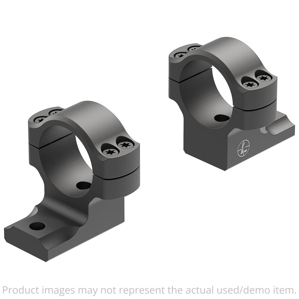 Leupold USED BackCountry Tikka T-3/T3x Hunter 1" Medium Matte 2-pc Ringmount 171102 - Light Mount Marks - No Tool - Excellent Condition UA6147