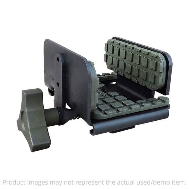 Shadow Tech USED Melonite Finish PIG Saddle w/OD Green Pads & Knobs PIG01 - Excellent Condition UA6252