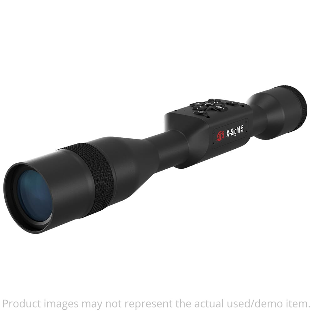 ATN USED X-Sight-5 3-15x LRF-Edition Smart Day/Night Hunting Riflescope DGWSXS3155LRF - Light Ring Marks/Scratches - Excellent Condition UA6280