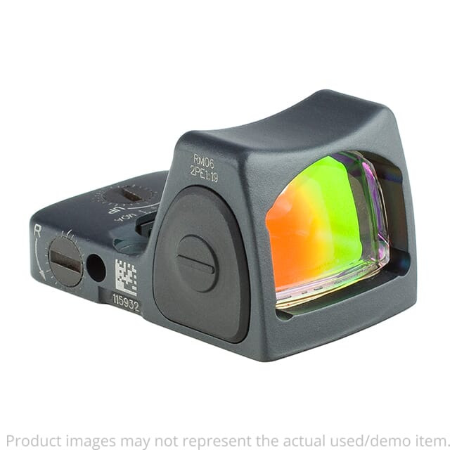Trijicon USED 3.25 Adj Red RMR Type 2 - CK Gray RM06-C-700694 - Light Scratches/Mount Marks UA6539
