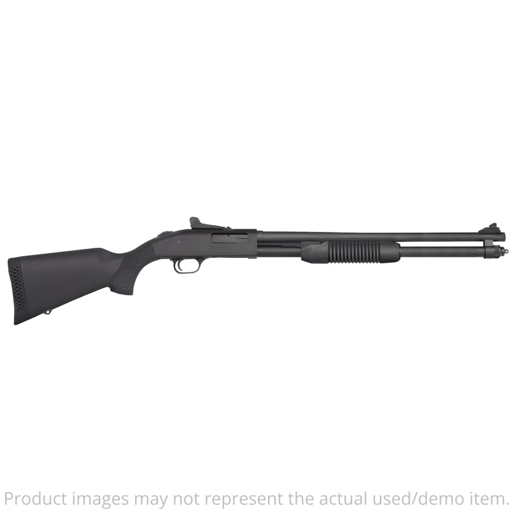 Mossberg USED 590 Persuader 20ga 20" Bbl 8+1 Black Shotgun 50699 - OPEN BOX, DEMO, LIGHT WEAR ON TUBE MAGAZINE, OTHERWISE LIKE NEW UA6619