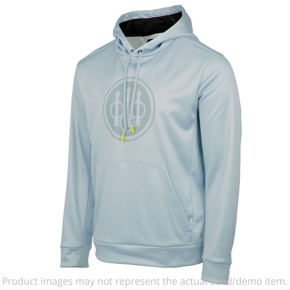 Beretta USED Arrow Flex Hoodie Ice Grey 2XL FU341T229909SUXXL - Like New/Small Stain From Orange Tag String UA6652