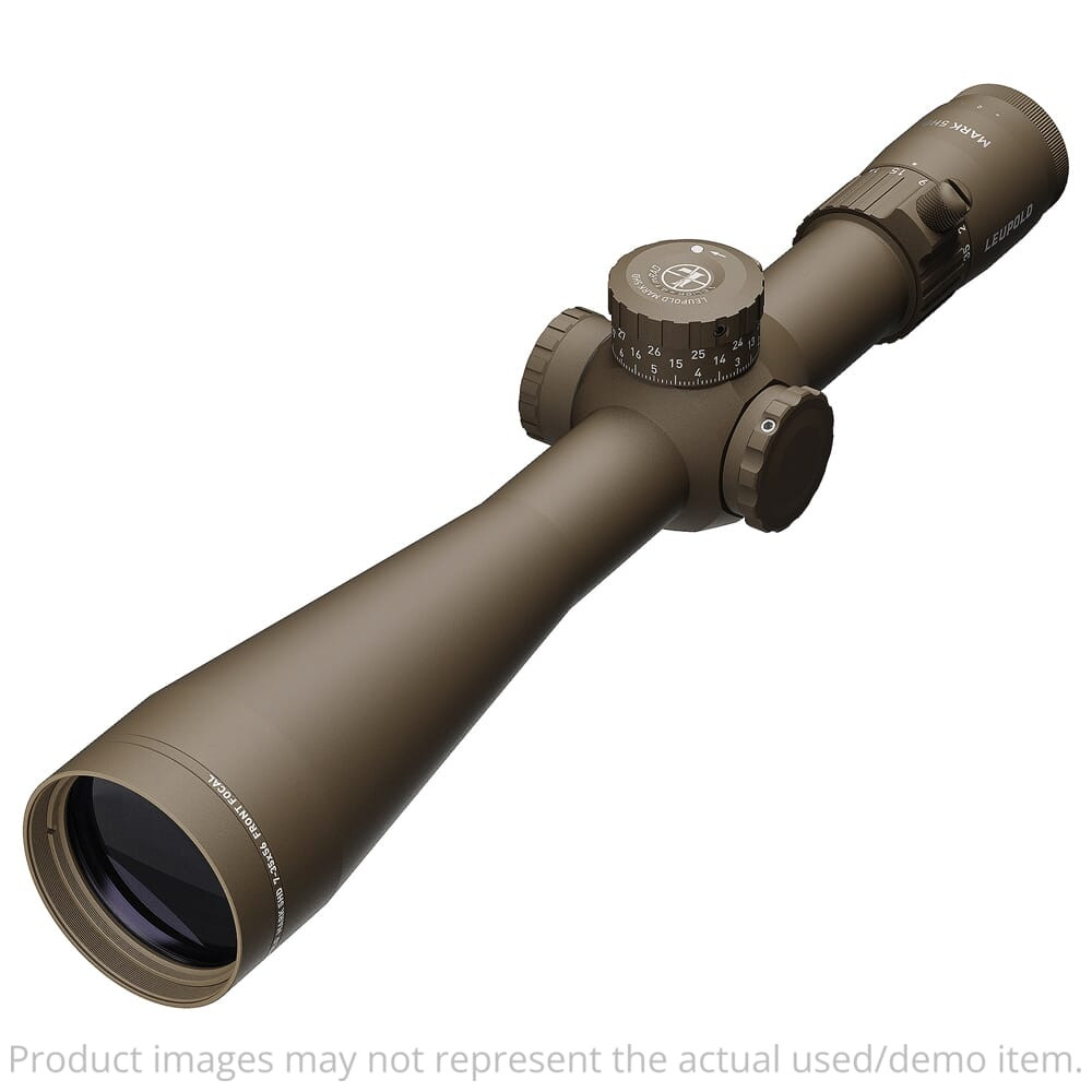 Leupold DEMO Mark 5HD 7-35x56mm (35mm) M5C3 FFP PR2-MIL Dark Earth Riflescope 185073 - Like New UA6659