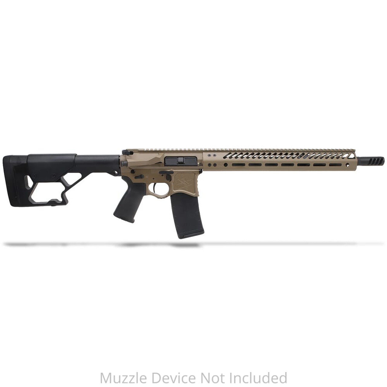 Seekins Precision DMR .223 Wylde 16" 1:8" 1/2"x28 TPI Bbl FDE Rifle 0011300071-FDE