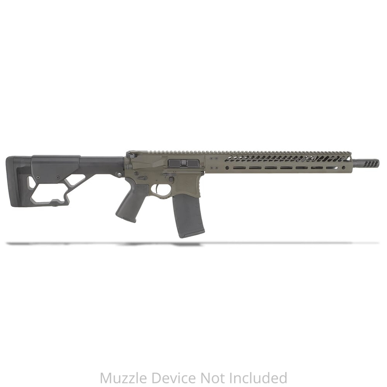 Seekins Precision DMR .223 Wylde 16" 1:8" 1/2"x28 TPI Bbl OD Green Rifle 0011300071-ODG