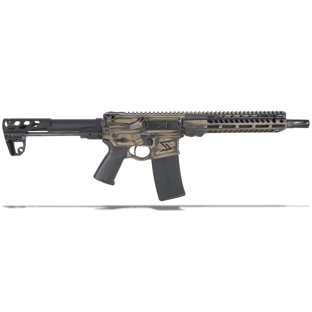 Seekins Precision CQ PDW .223 Wylde 10.5" 1:8" 1/2"x28 TPI Bbl BW FDE Short Barrel Rifle 0011300085-FDEBW