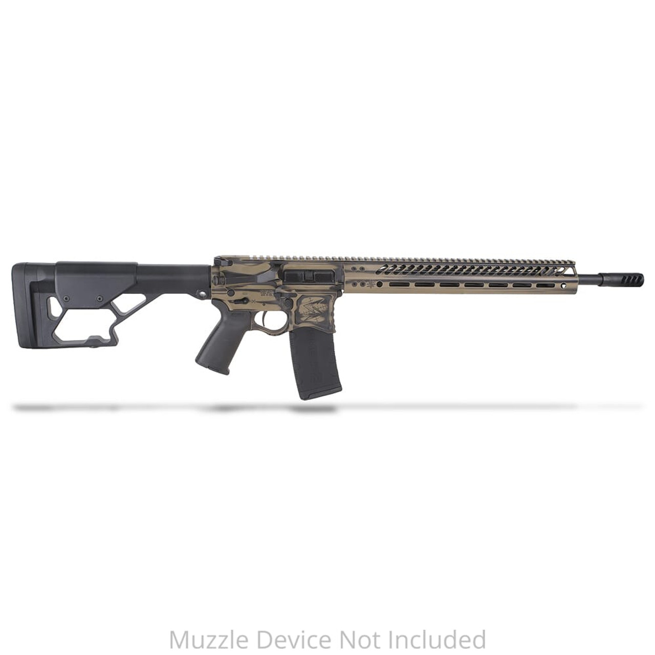 Seekins Precision DMR .223 Wylde 18" 1:8" 1/2"x28 TPI Bbl BW FDE Rifle 0011300097-FDEBW