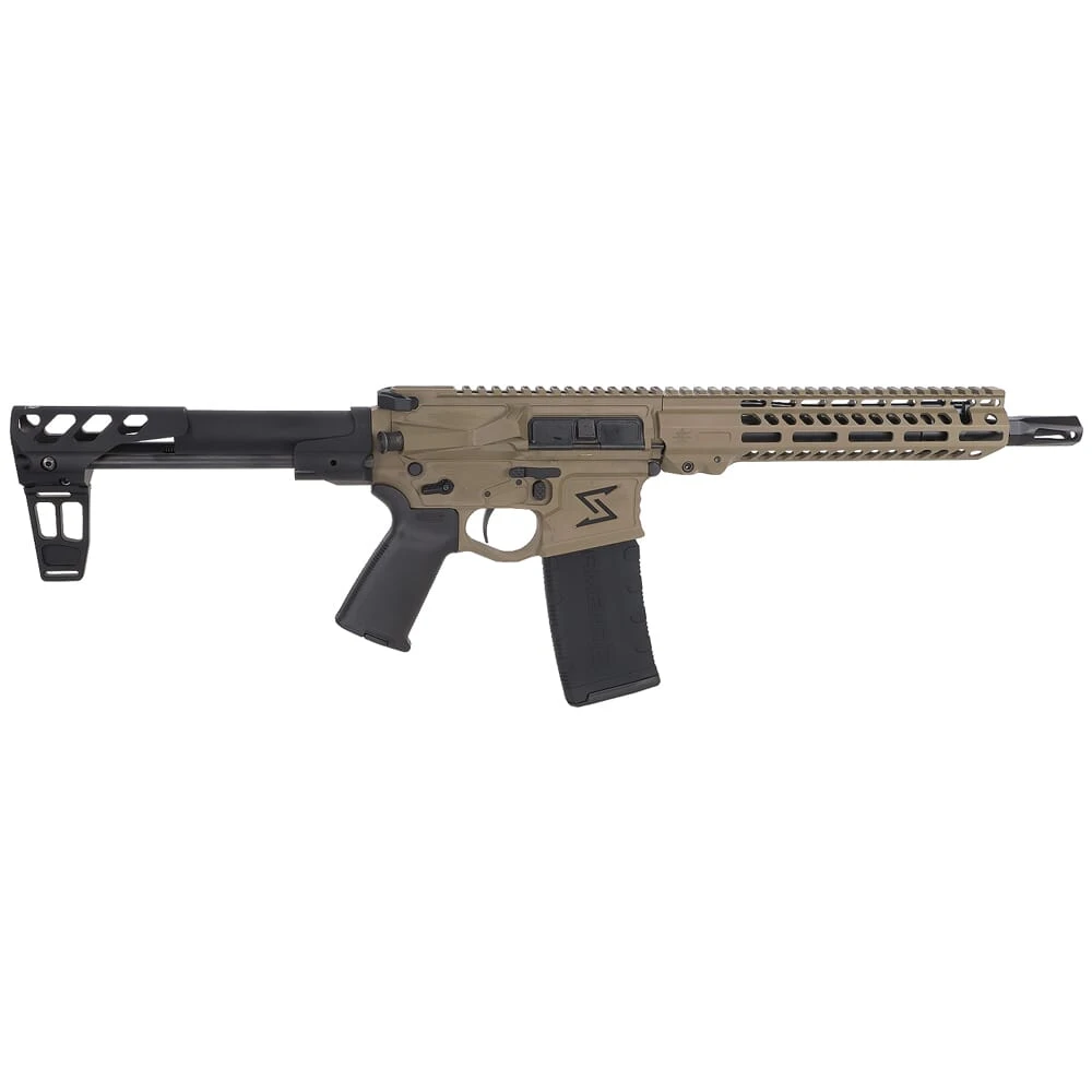 Seekins Precision CQ PDP .223 Wylde 10.5" 1:8" 1/2"x28 TPI Bbl FDE Pistol 0011300099-FDE