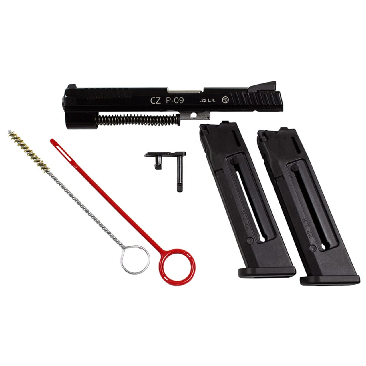 CZ-USA P-09 Kadet Adapter.22 LR 10rd Fixed Front/Hajo Rear Conversion Kit 01618