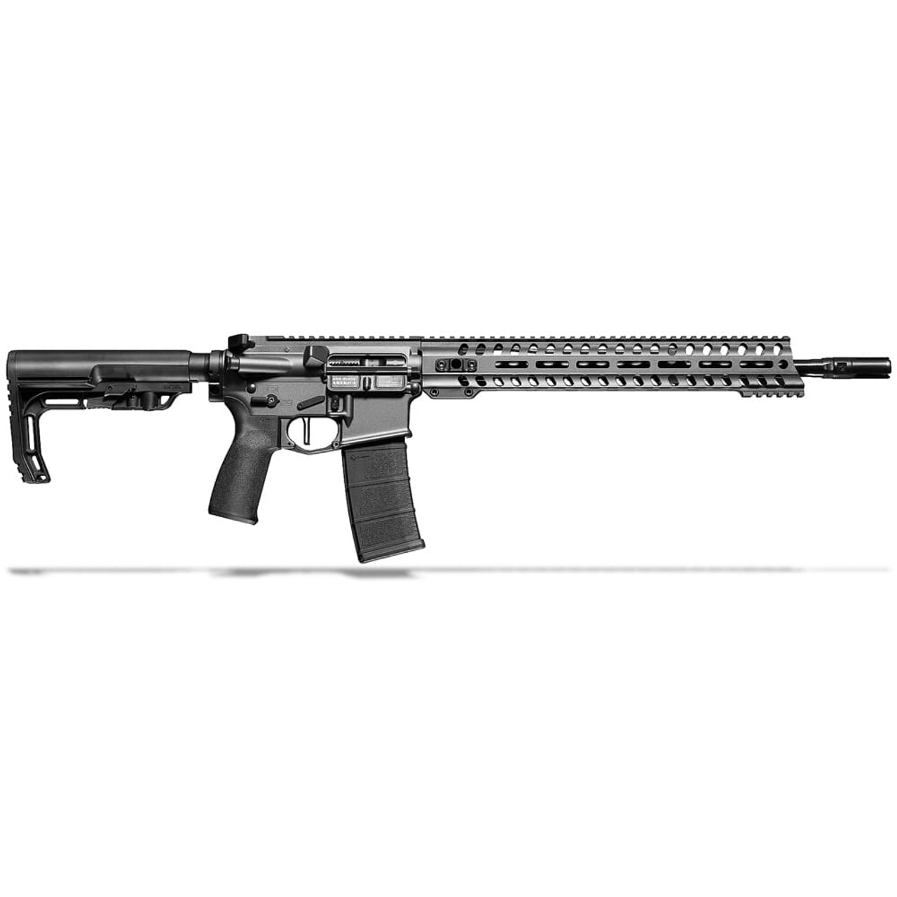 POF Minuteman 5.56x45mm NATO 16.5" Bbl Tungsten Rifle w/14.5" Renegade Rail and Mid-Length Lo Pro DI Gas Block 01645