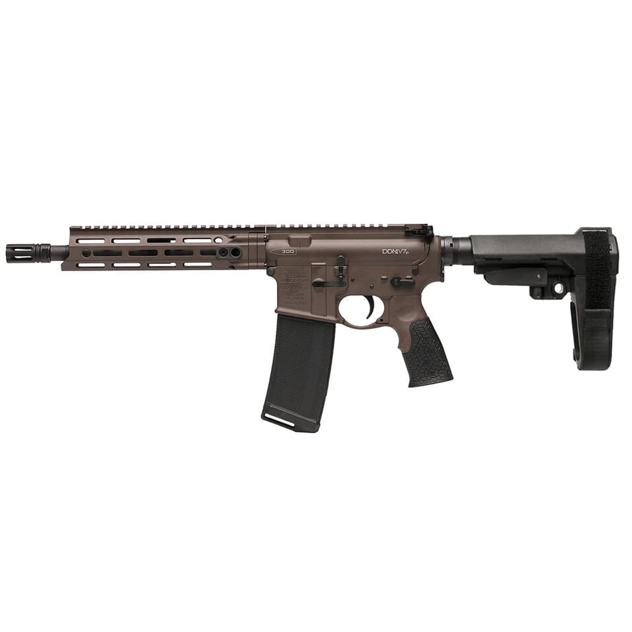 Daniel Defense DDM4 V7 .300 Blk 10.3" 1:8 Mil Spec Brown Pistol 02-128-00166
