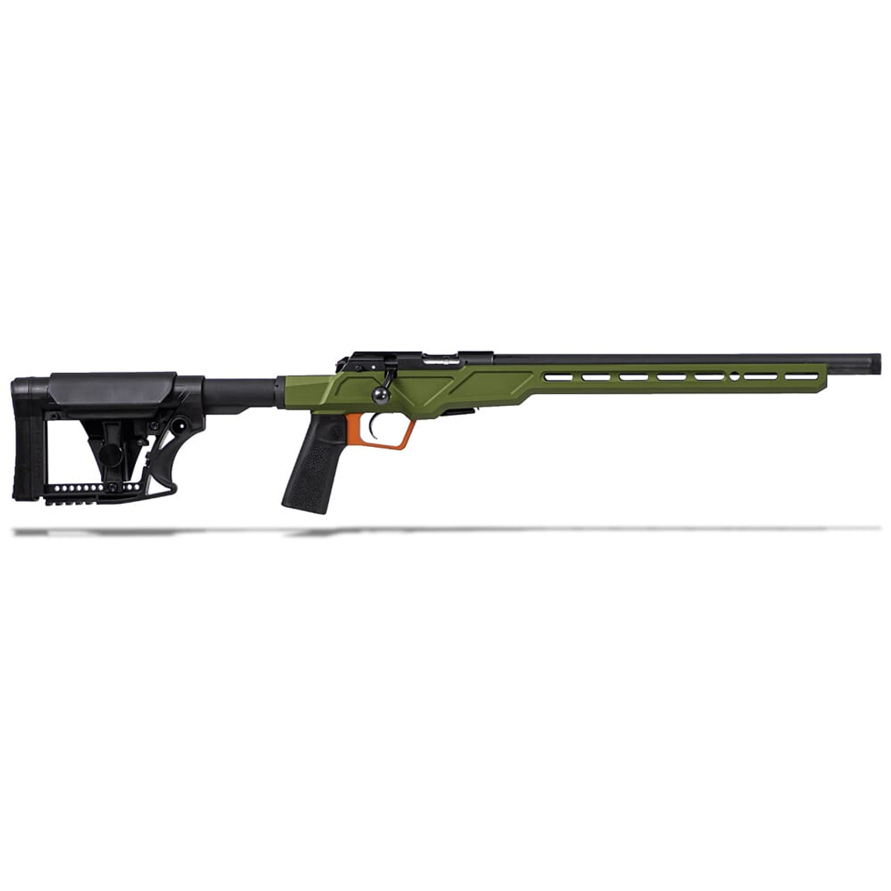 CZ-USA 457 Varmint Precision Chassis MTR.22 LR SR 16.5" 1/2x28 ODG Anodized Alum, LUTH AR Adj, 11mm Dovetail 5rd Rimfire Rifle 02328