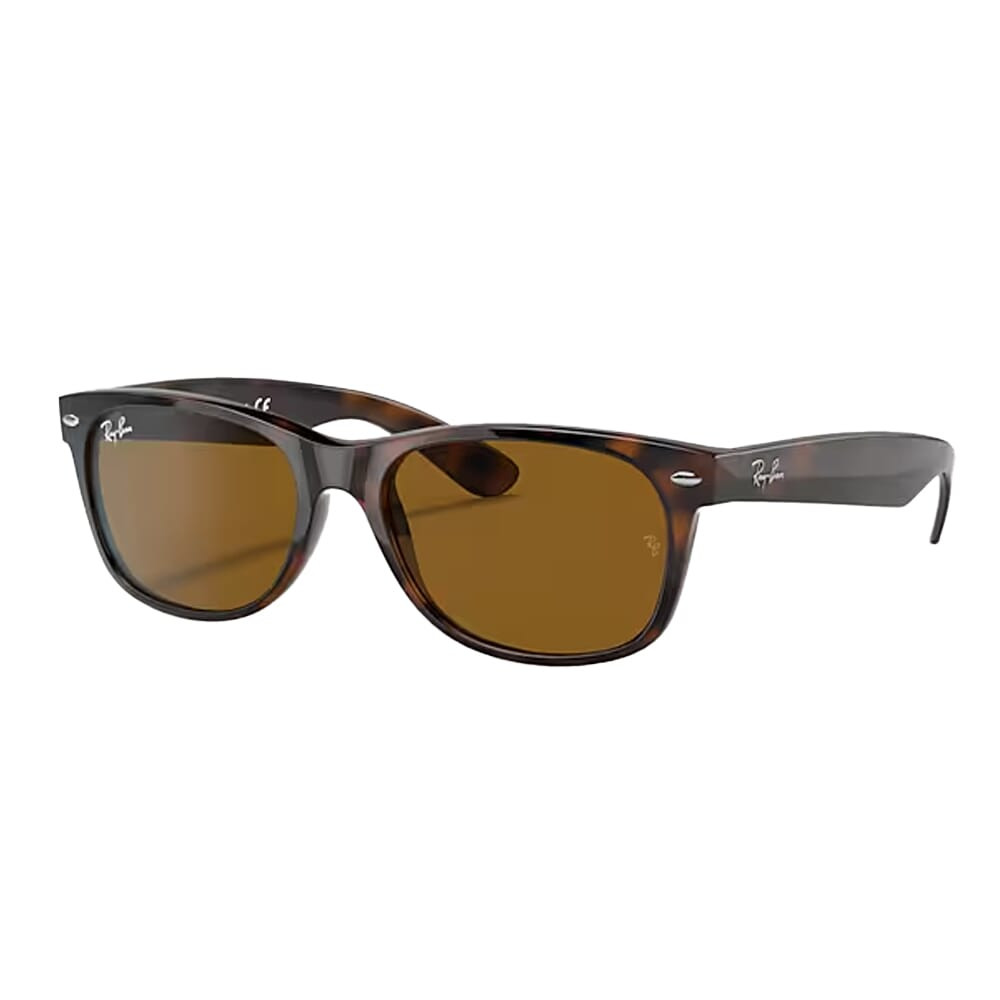 Ray-Ban New Wayfarer Light Havana B-15 Brown 0RB2132-71058 For