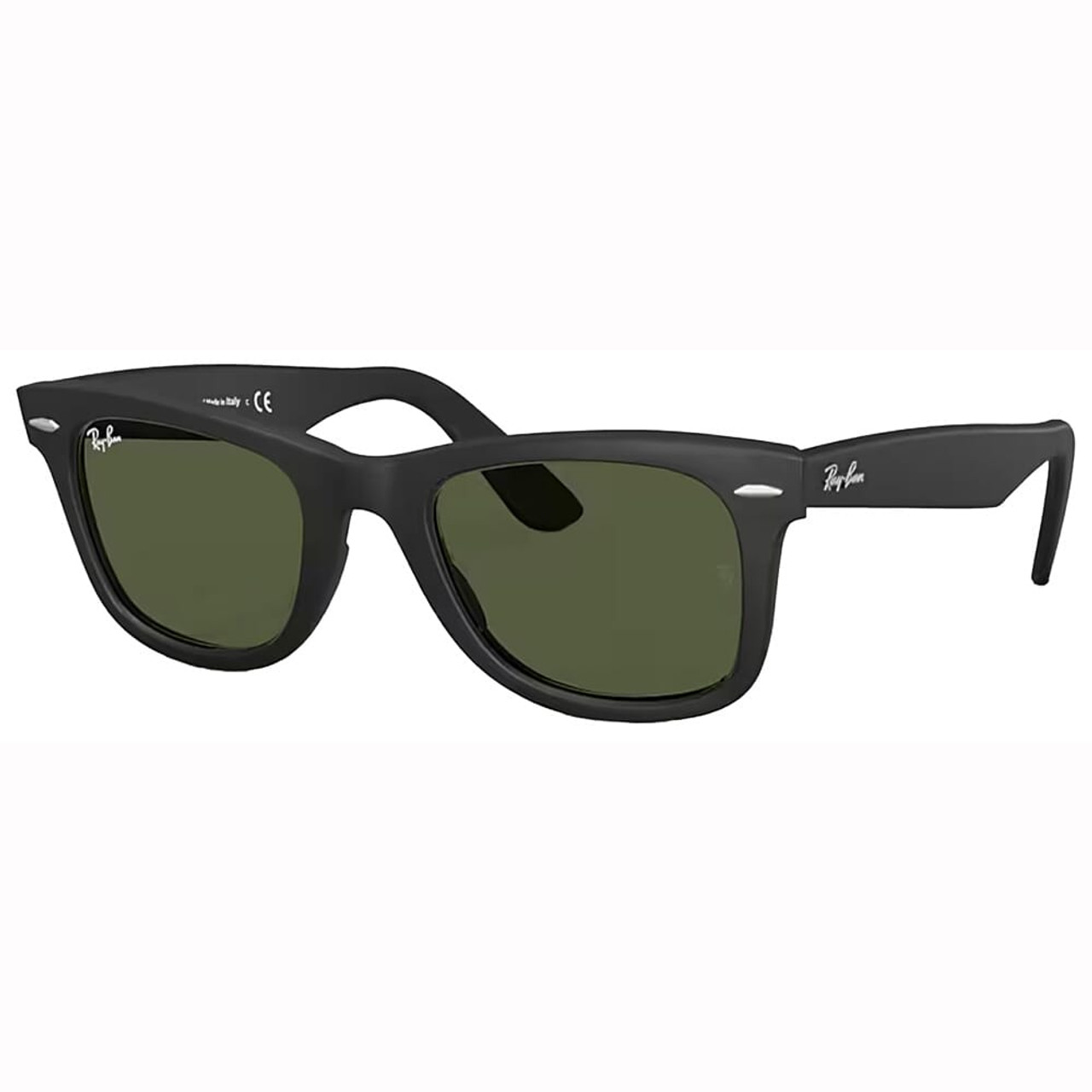 Ray-Ban Wayfarer Matte Black G-15 Green 0RB2140F-901S52
