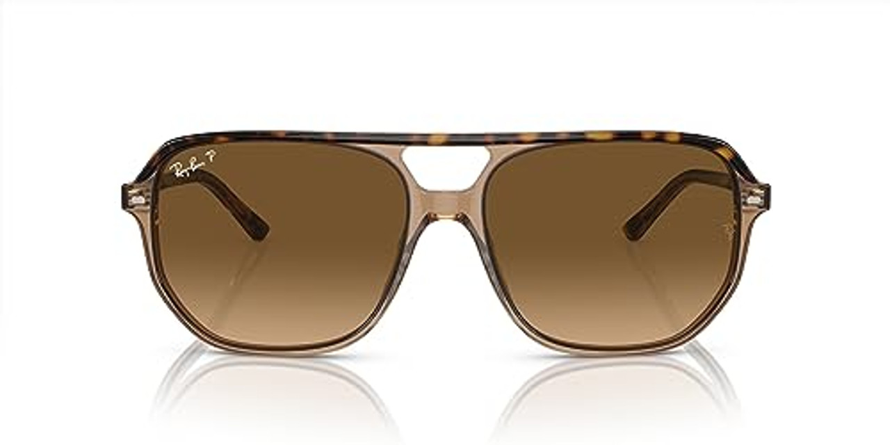 Ray-Ban Bill One Havana on Transparent Brown Brown Gradient Polar 0RB2205-1292M257