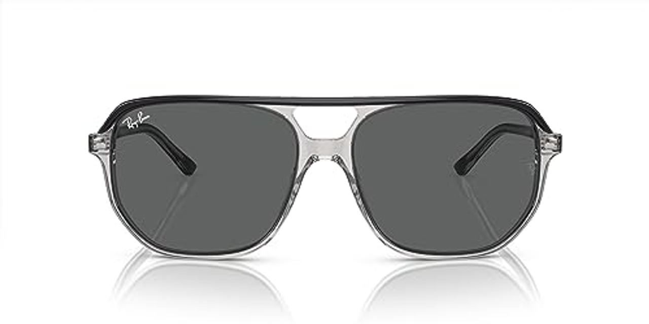 Ray-Ban Bill One Dark Gray on Transparent Gray Dark Grey 0RB2205-1396B157