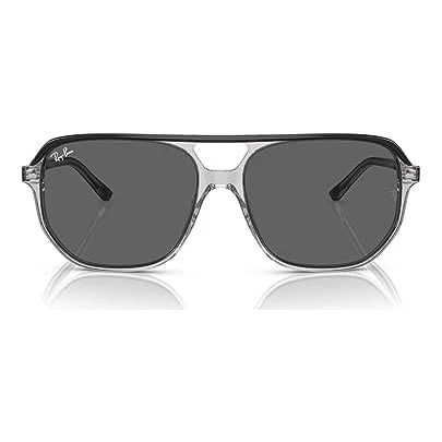 Ray-Ban Bill One Dark Gray on Transparent Gray Dark Grey 0RB2205-1396B160