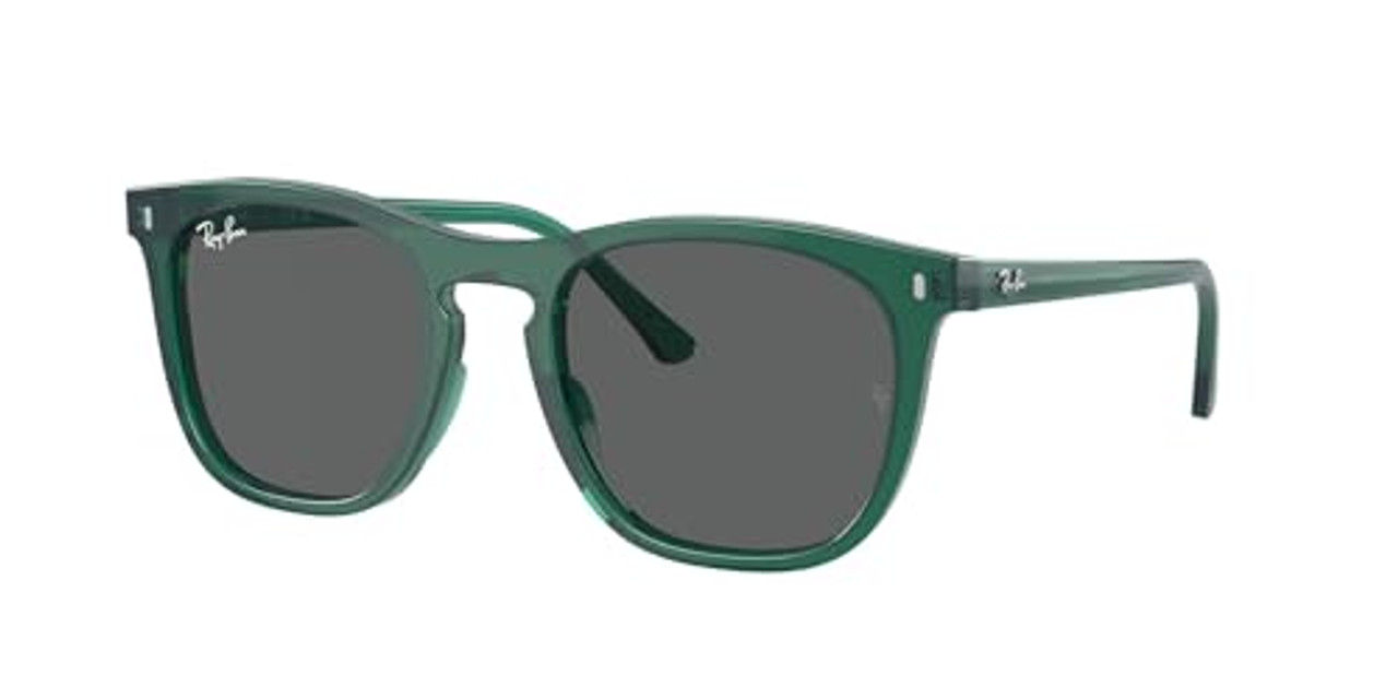 Ray-Ban  Transparent Green Dark Grey 0RB2210-6615B153