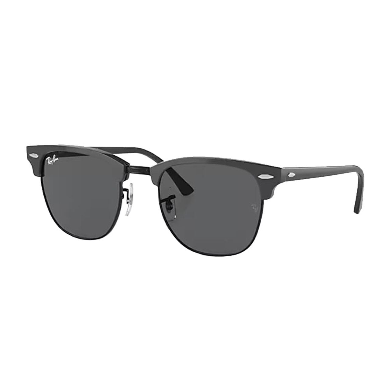 Ray-Ban Clubmaster Grey on Black Dark Grey 0RB3016-1367B151