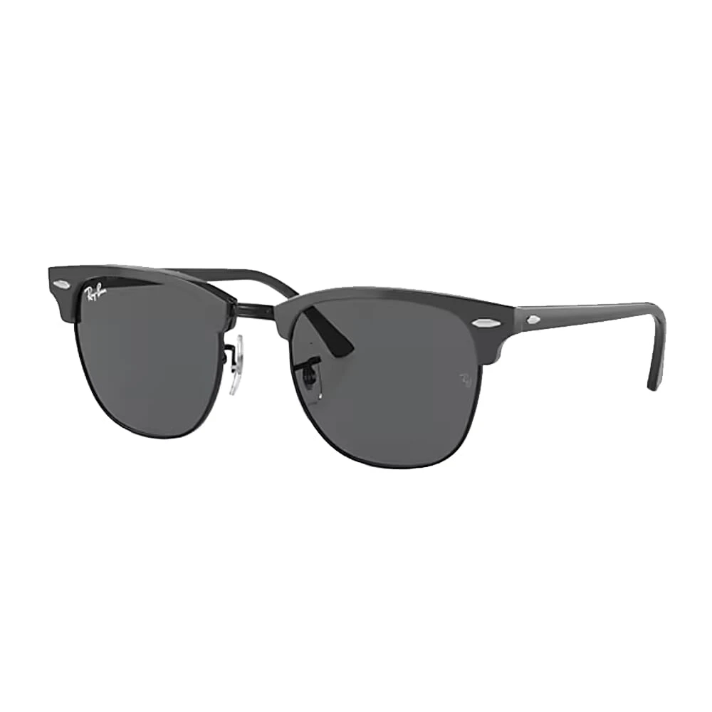 Ray-Ban Clubmaster Grey on Black Dark Grey 0RB3016-1367B155