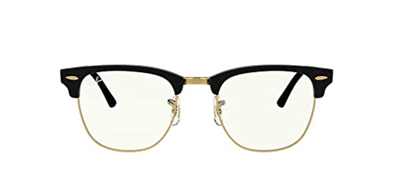 Ray-Ban Clubmaster Black Clear Blue 0RB3016-901BF51