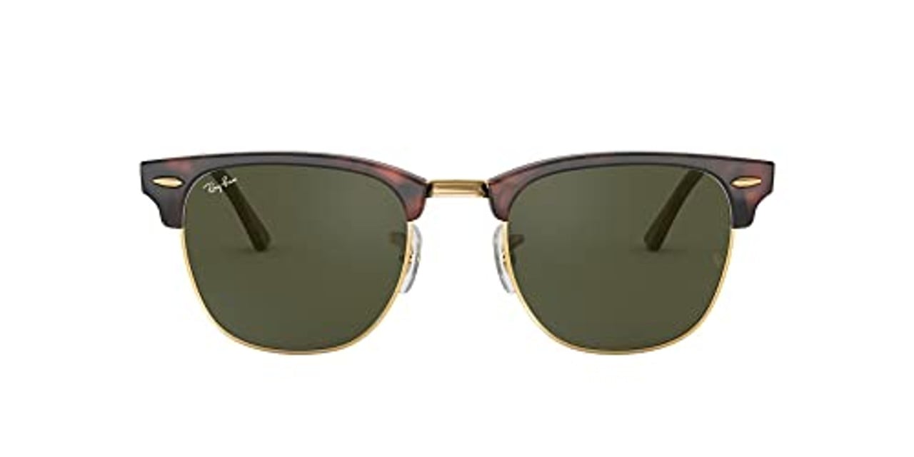 Ray-Ban Clubmaster Mock Tortoise on Arista G-15 Green 0RB3016-W036655