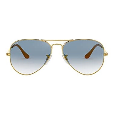 Ray-Ban Aviator Large Metal Arista Clear Gradient Blue 0RB3025-0013F58