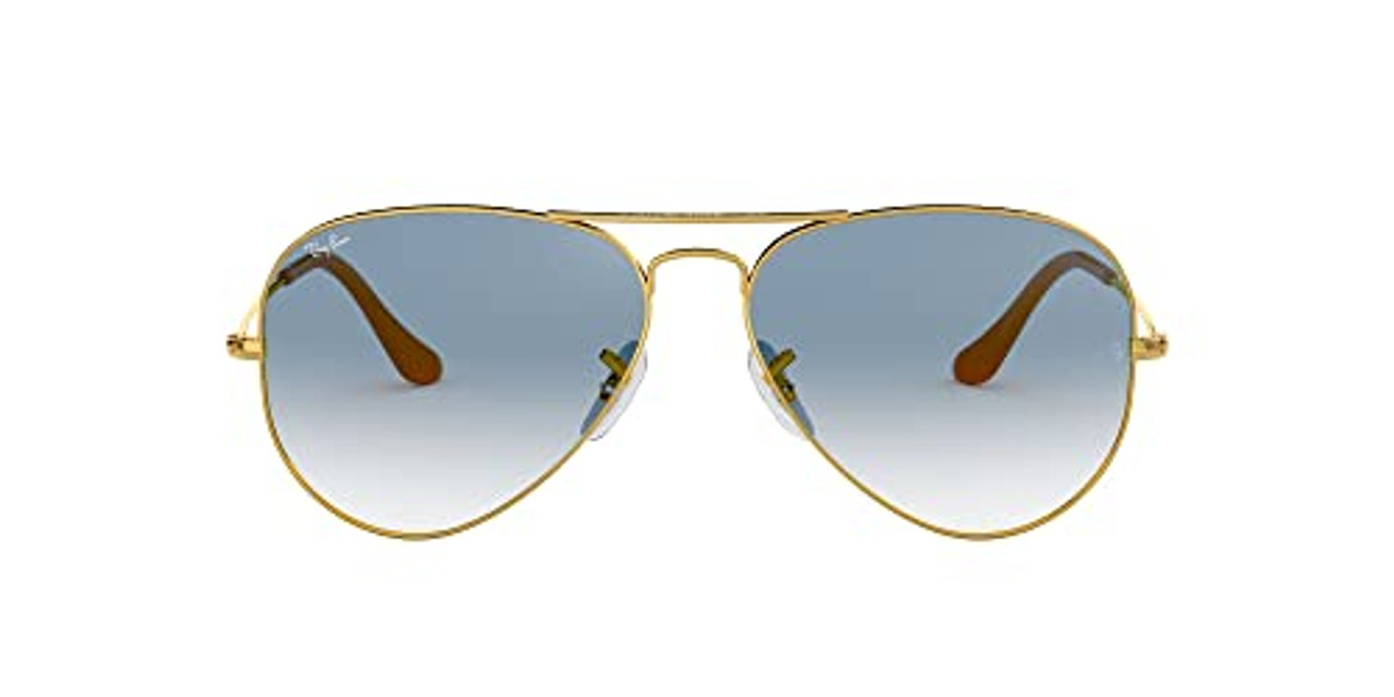 Ray-Ban Aviator Large Metal Arista Clear Gradient Blue 0RB3025-0013F58