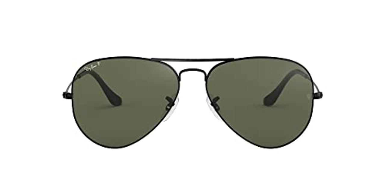 Ray-Ban Aviator Large Metal Black G-15 Green Polar 0RB3025-0025862