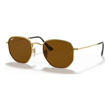 Ray-Ban Hexagonal Arista B-15 Brown Polar 0RB3548N-0015751